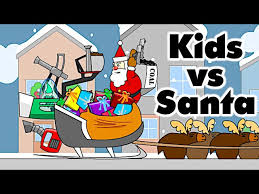 kids vs santa